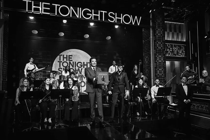 Late night show performance